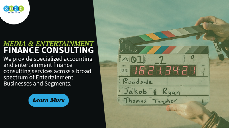 media and entertainment finance consulting services