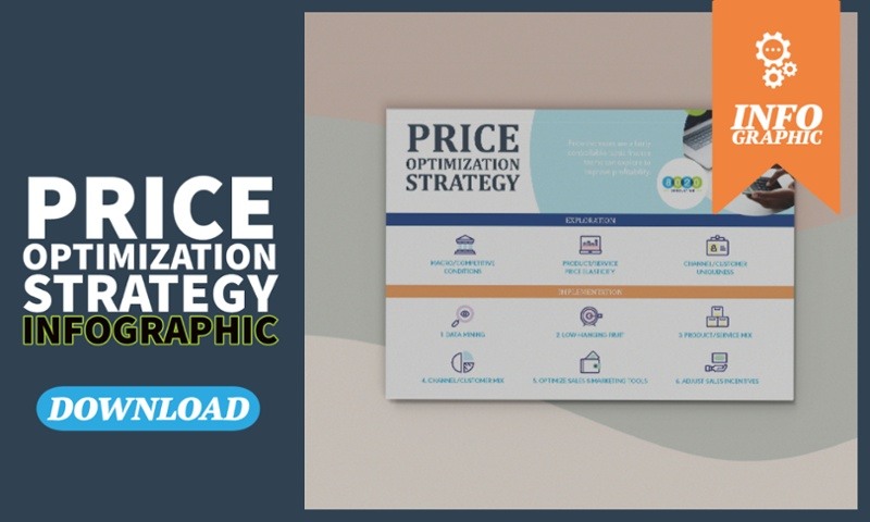 price optimization strategy infographic call to action